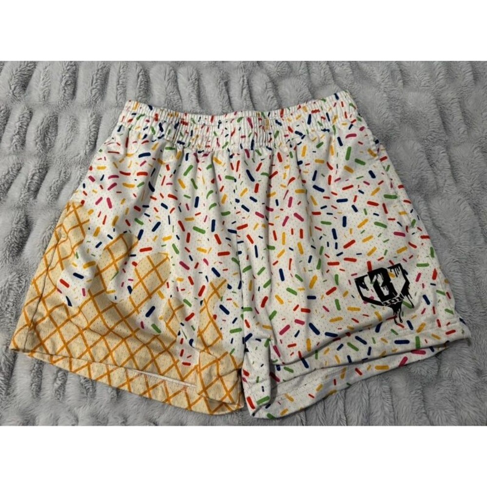 Men’s Baseball Lifestyle 101 5” Ice Cream Shorts-Size Small